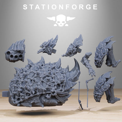 3D Printed Vaskar Xeno Hunters by StationForge Miniatures