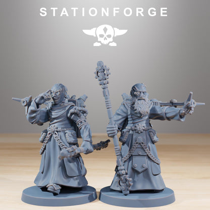 3D Printed Scavenger Preachers by StationForge Miniatures