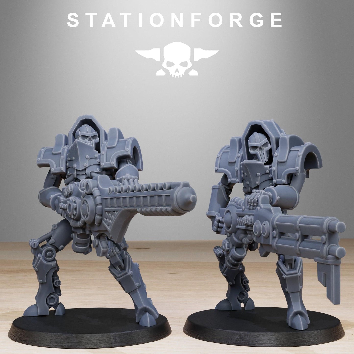 3D Printed Astronet Heavy Infantry x10 by StationForge Miniatures