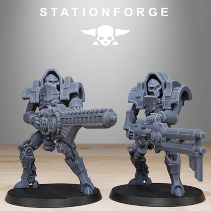 3D Printed Astronet Heavy Infantry x10 by StationForge Miniatures