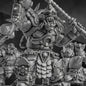 3d Printed Orc Head Crackaz Mob by DakkaDakka Miniatures