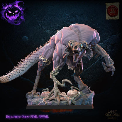 3D Printed Warlock and Daemon Familiar by Lost Kingdom Miniatures