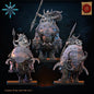 3D Printed Chaos Barbarian Riders x3 by Lost Kingdom Miniatures