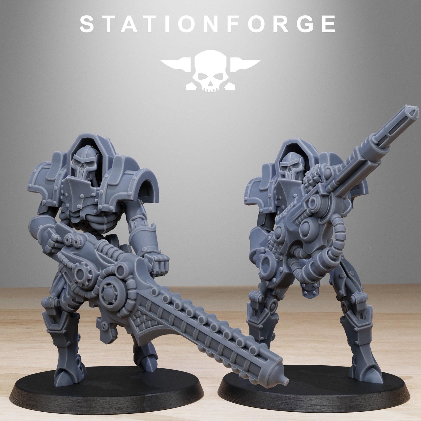 3D Printed Astronet Heavy Infantry x10 by StationForge Miniatures