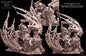 3D Printed Gorvak Bonecalled on Abyssal Wyrm by Avatars of War
