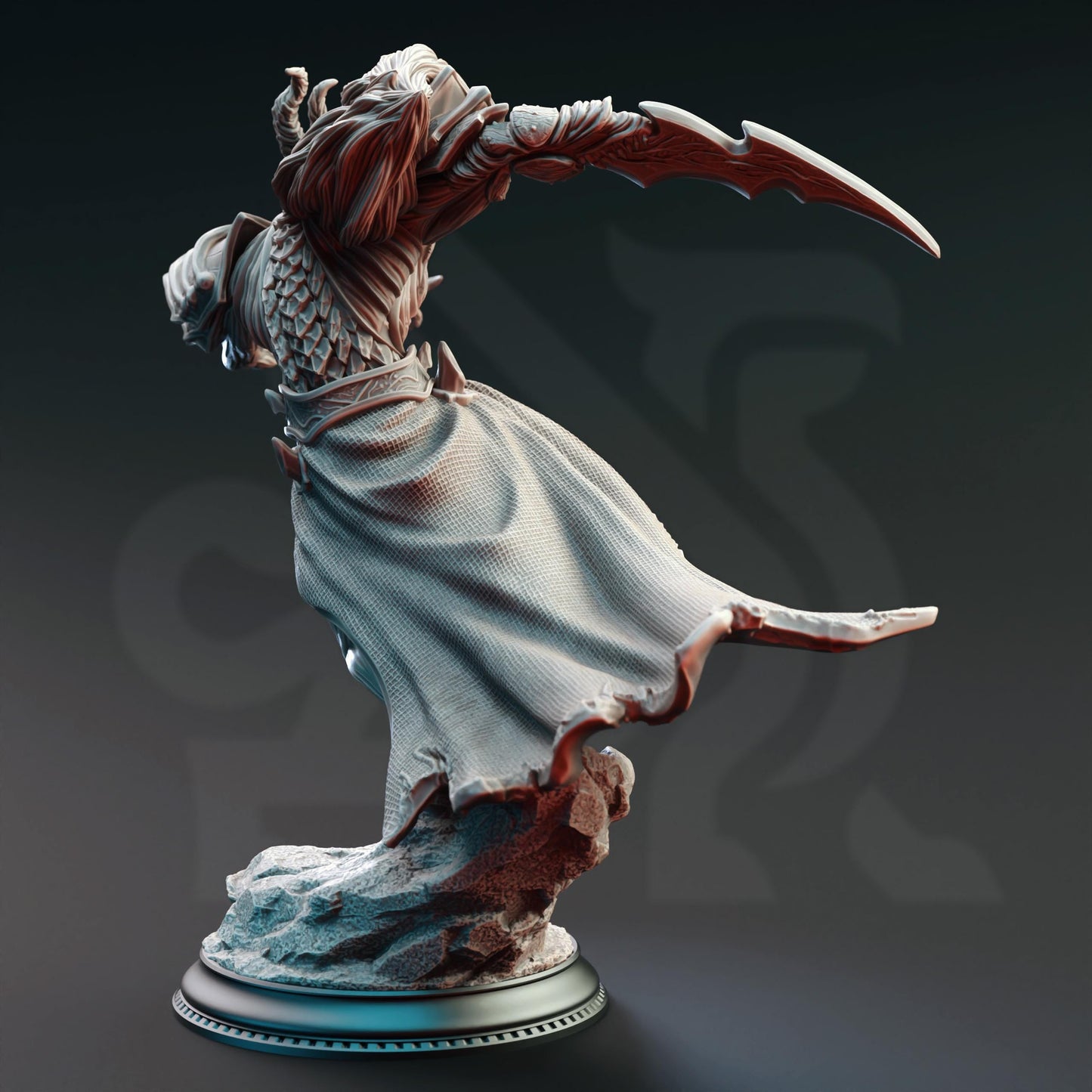 3D Printed Fallen Corrupted Angel by DM Stash