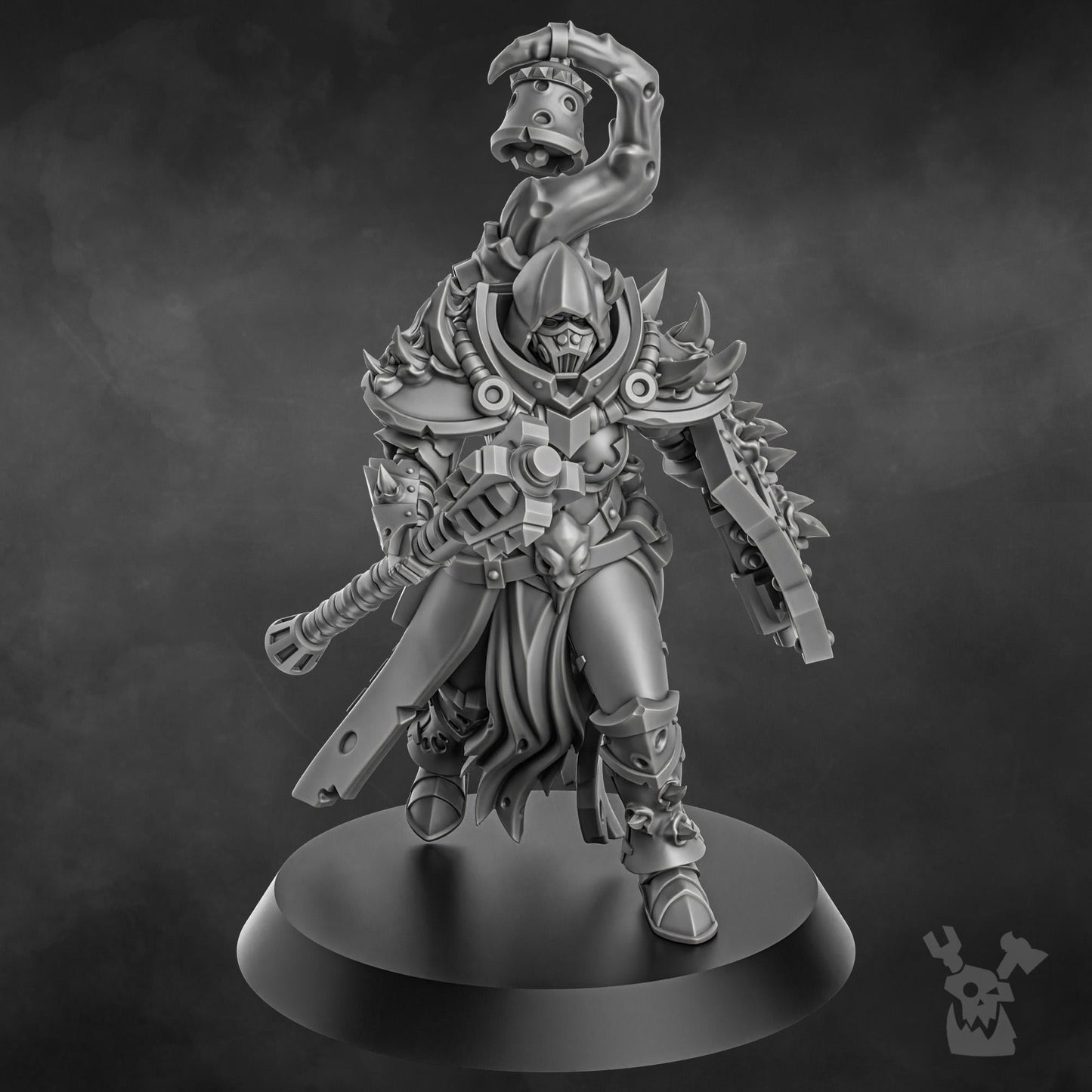 3d Printed Blightshield Witch Squad x5 by DakkaDakka Miniatures