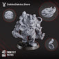 3d Printed Grimwald, the Fused Twins by DakkaDakka Miniatures