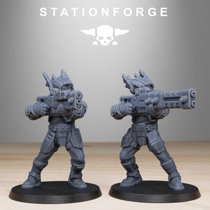 3D Printed Tarion Assault Squad x10 by StationForge Miniatures