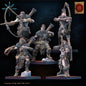 3D Printed Chaos Barbarian Archer Regiment x10 by Lost Kingdom Miniatures