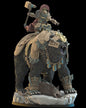 3d Printed Bofarr, Dwarf Commander by Lost Kingdom Miniatures