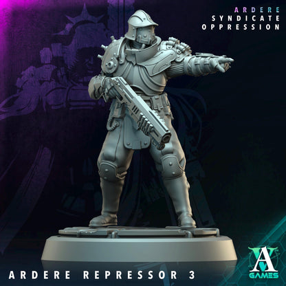 3D Printed Ardere Repressors by Archvillain Games
