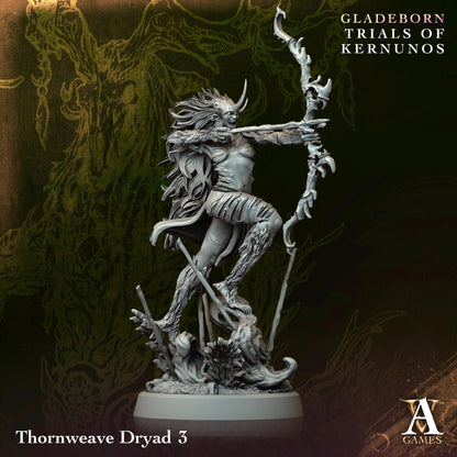 3D Printed Thornweave Dryads by Archvillain Games