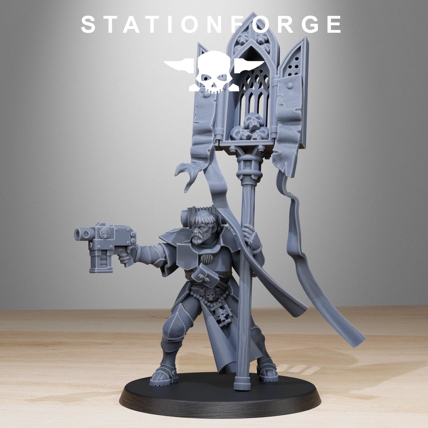 3D Printed Vodalites Brotherhood by StationForge Miniatures