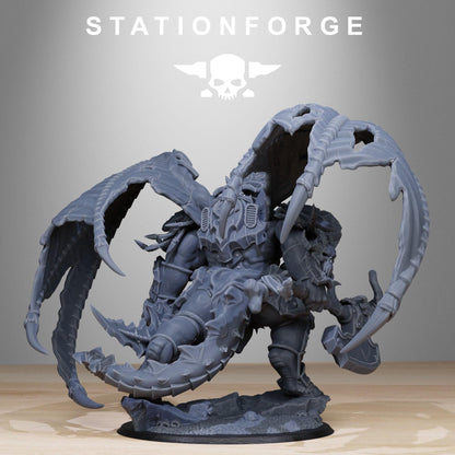 3D Printed Corrupted Demon by Stationforge Miniatures