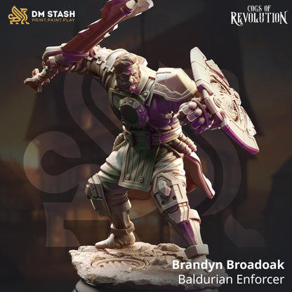 3D Printed Baldurian Enforcer by DM Stash
