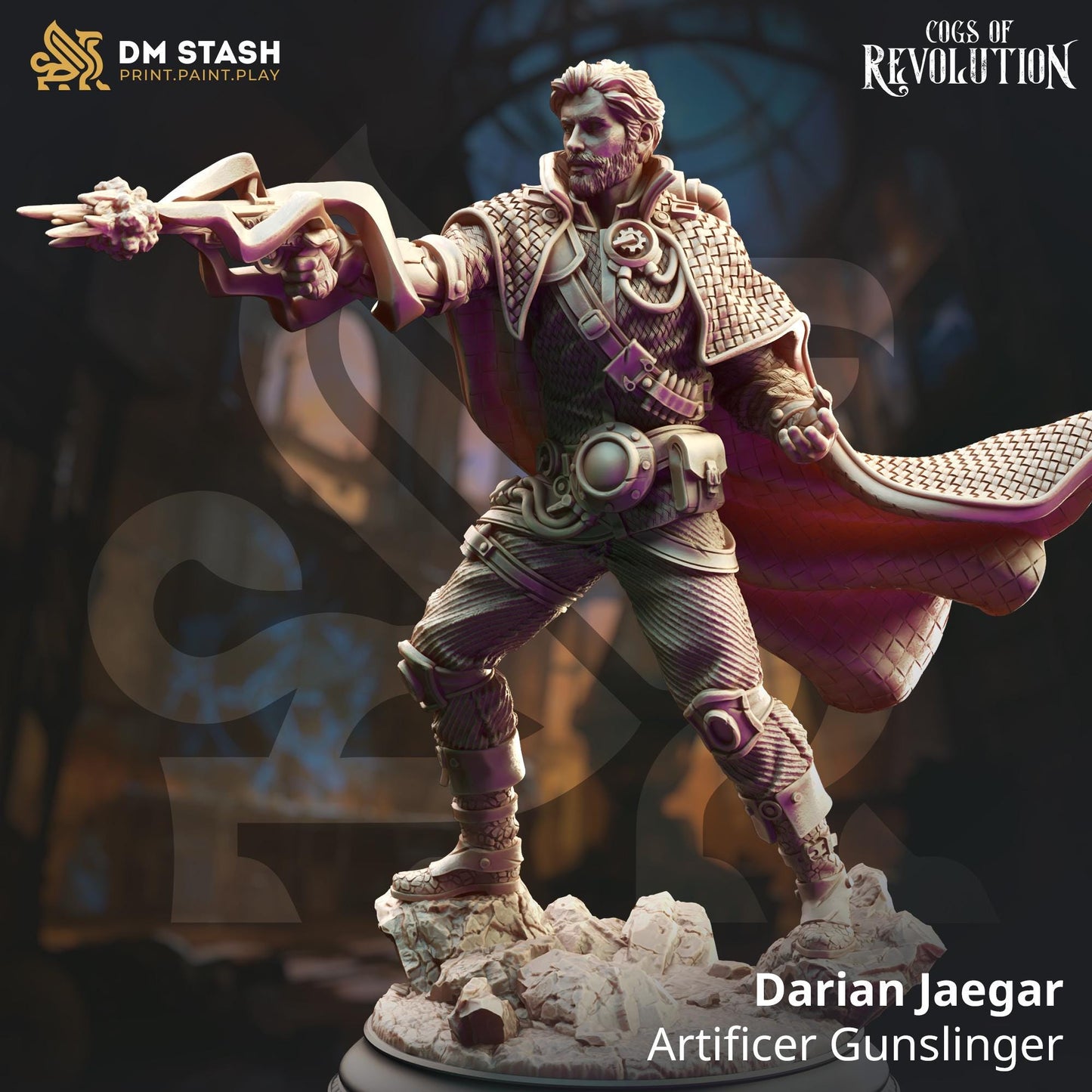 3D Printed Artificer Gunslinger by DM Stash