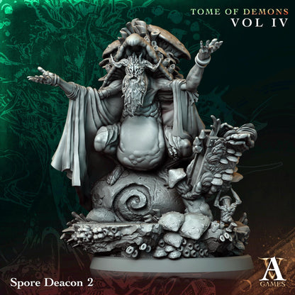3D Printed Spore Deacons by Archvillain Games