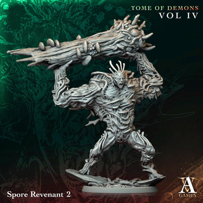 3D Printed Spore Revenant by Archvillain Games