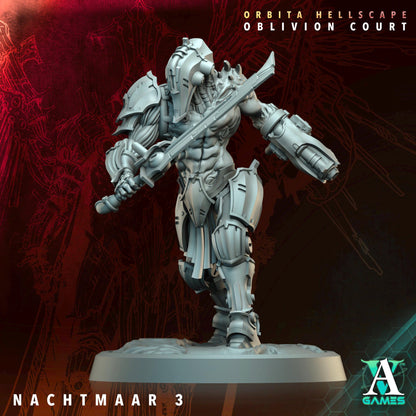 3D Printed Nachtmaar by Archvillain Games