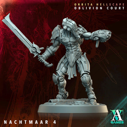 3D Printed Nachtmaar by Archvillain Games