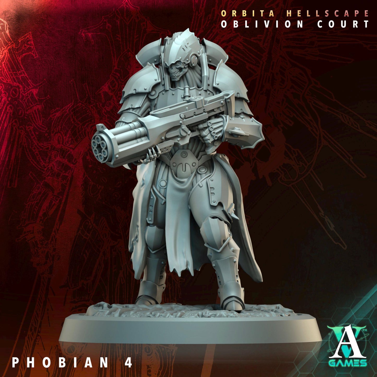 3D Printed Phobians by Archvillain Games