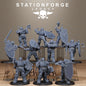 3D Printed Solaris Infantry by Stationforge Miniatures