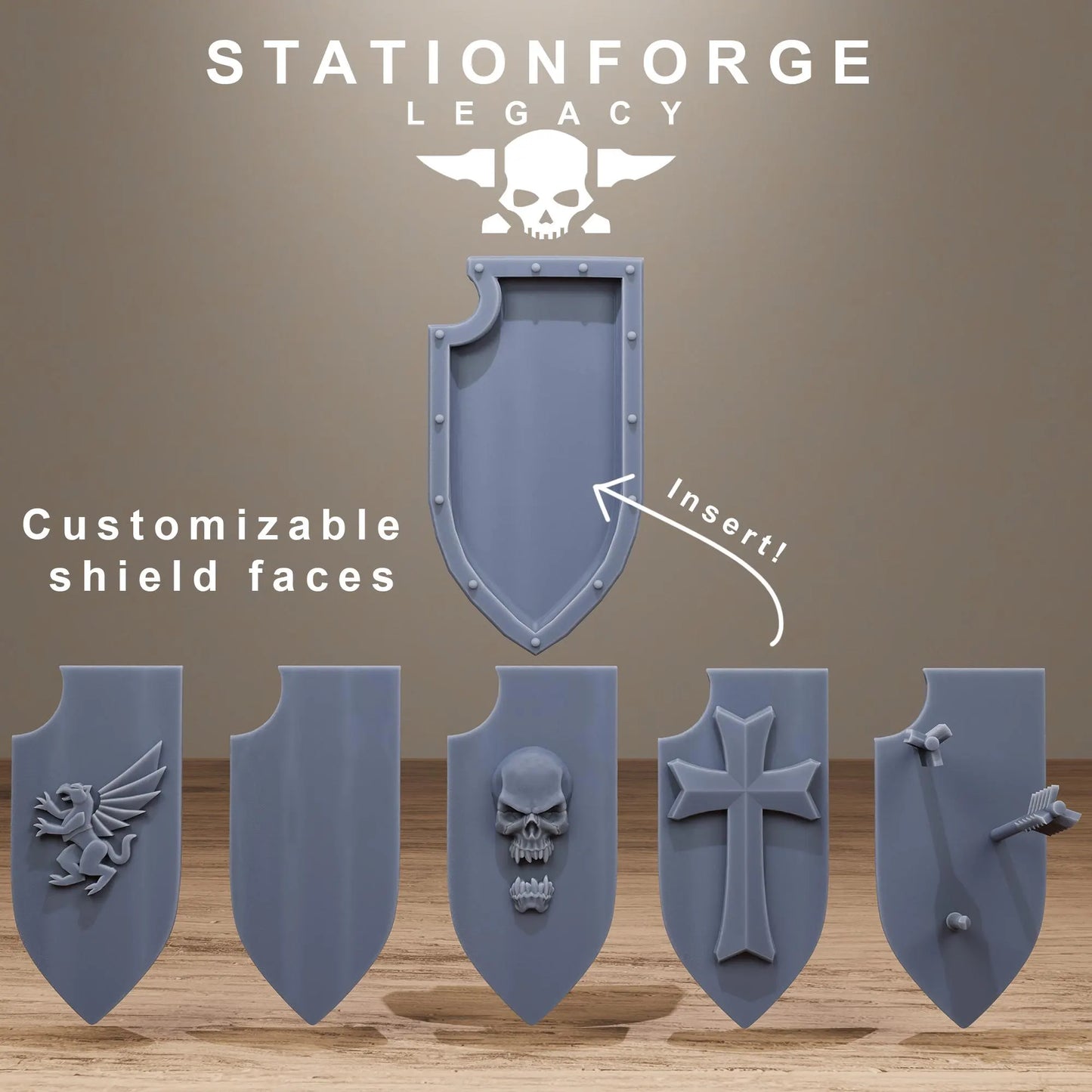 3D Printed Solaris Infantry by Stationforge Miniatures