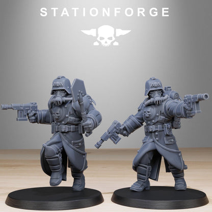 3D Printed GrimGuard Bombardiers by StationForge Miniatures