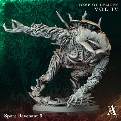 3D Printed Spore Revenant by Archvillain Games