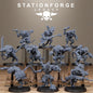 3D Printed Rotfang Infantry by Stationforge Legacy Miniatures