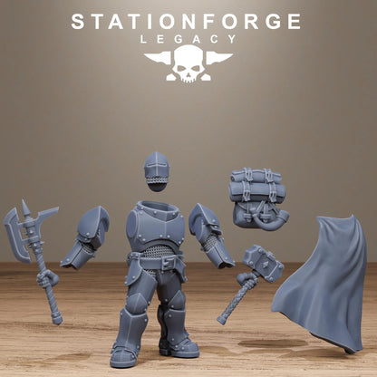 3D Printed Solaris Infantry by Stationforge Miniatures