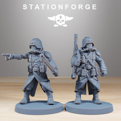 3D Printed GrimGuard Acolytes by StationForge Miniatures