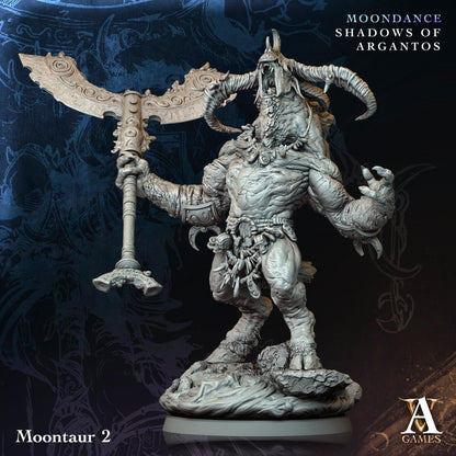 3D Printed Moontaurs by Archvillain Games