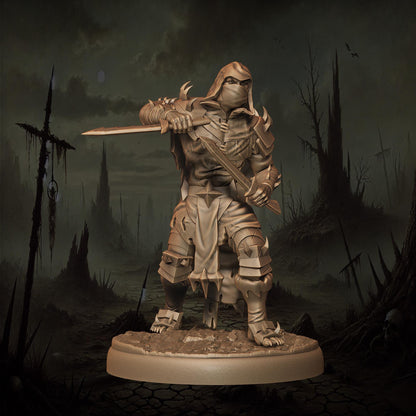 3D printed Orc Rogues by Monolith Arts