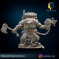 3d Printed Ork Commando with Energy Gun by Meshbrain Labs Miniatures