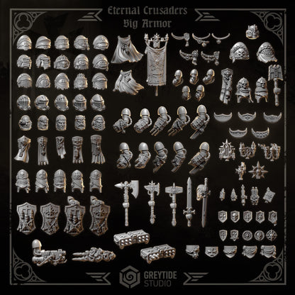 3d Printed Eternal Crusader Loincloths x10 Upgrade Kit by Greytide Studio