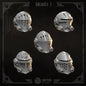 3d Printed Eternal Crusader Heads Upgrade Kit by Greytide Studio