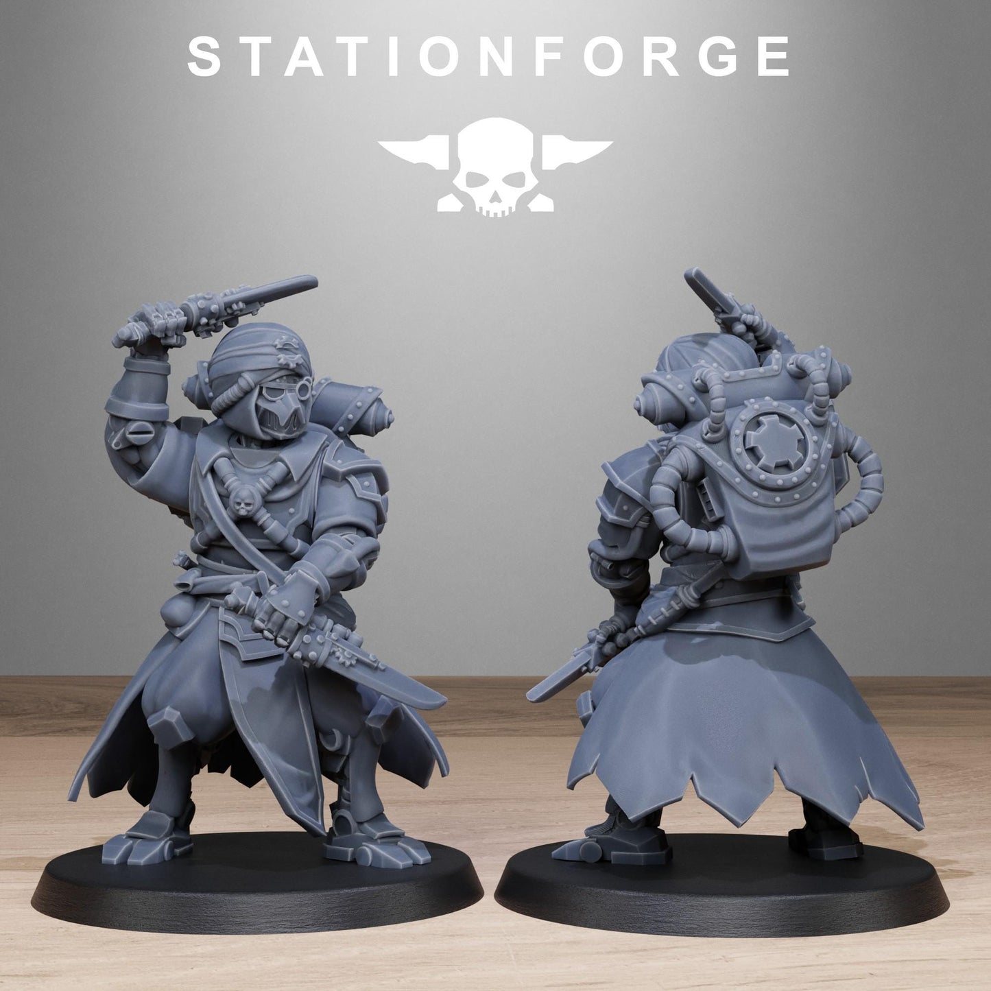 3D Printed Scavenger Scorchers by StationForge Miniatures