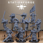 3D Printed Solaris Greatswords by StationForge Miniatures