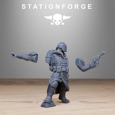 3D Printed GrimGuard Rocketeers by StationForge Miniatures