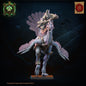 3d Printed Ceratomimus Bow Heroine by Lost Kingdom Miniatures