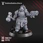 3D Printed Lieutenant Argus Sauros by DakkaDakka Miniatures