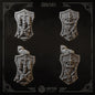 3d Printed Eternal Crusader Shields Upgrade Kit by Greytide Studio