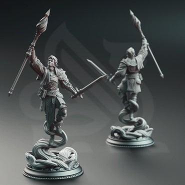 3D Printed Noble Court Wizard by DM Stash
