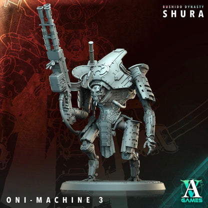 3D Printed Oni Machines by Archvillain Games