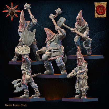 3D Printed Chaos Cultists x10 by Lost Kingdom Miniatures