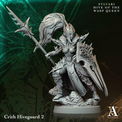 3D Printed Crith Hiveguard by Archvillain Games