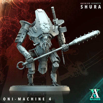 3D Printed Oni Machines by Archvillain Games