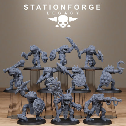 3D Printed Bogkin Infantry by StationForge Miniatures